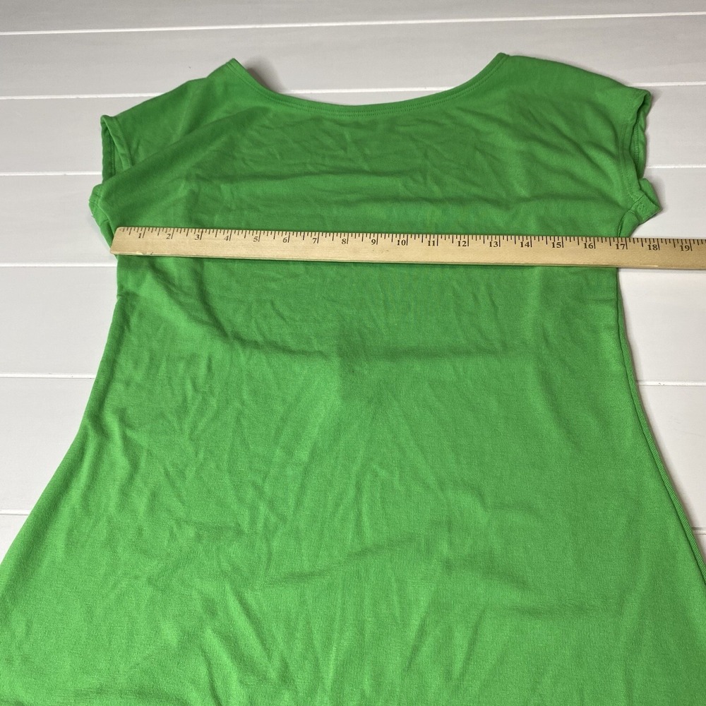 Free People Beach Rosalia Low Back‎ Mini Dress Green Size L - Picture 8 of 13